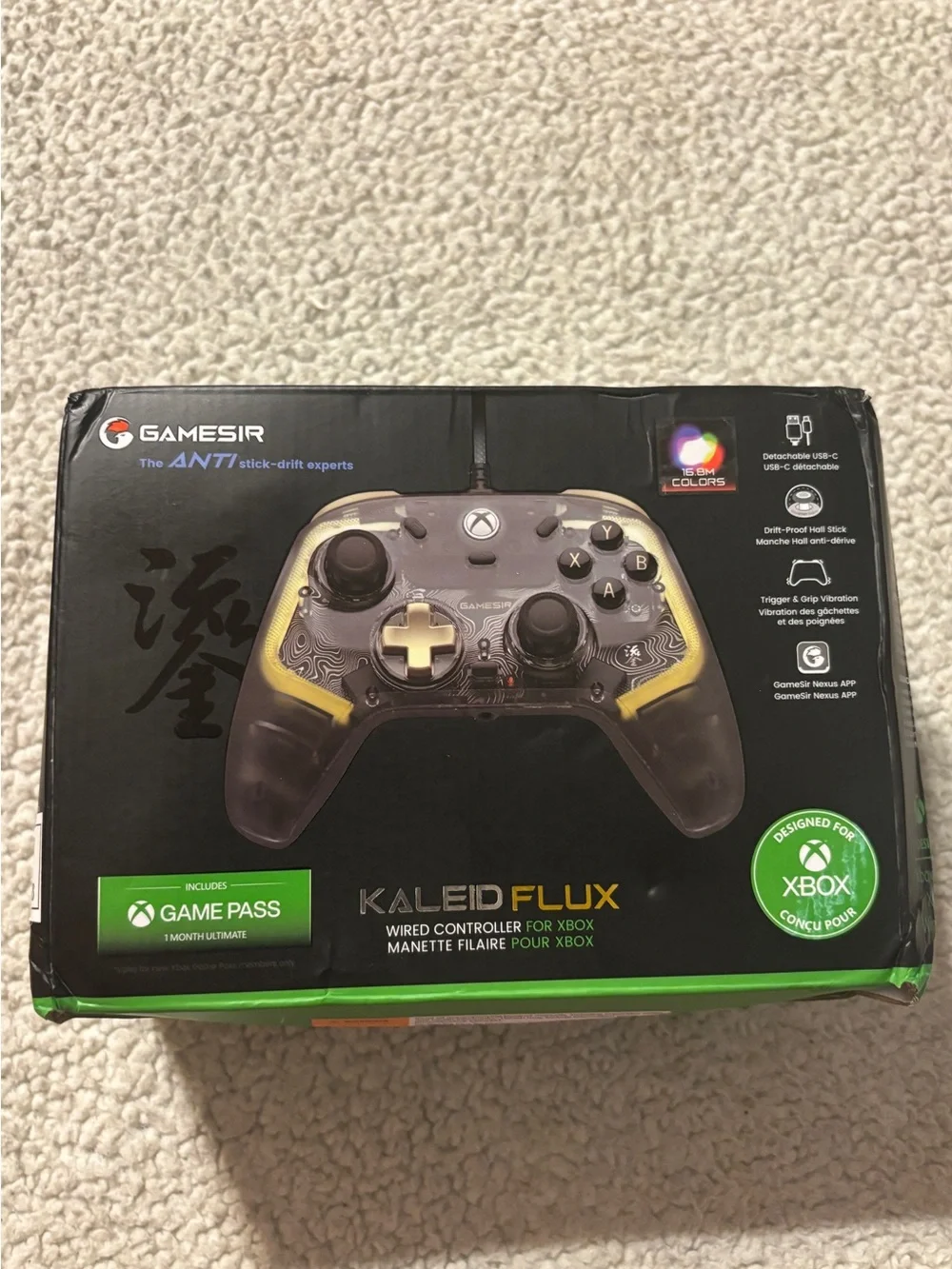 GameSir Kaleid Wired Controller for XBOX Series XJS , XBOX One ,Windows 10/11 ST
